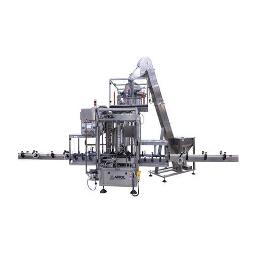 圧力キャップ締め機 - EURO PP - AROL Closure systems - 自動 / ボトル用 / 製薬産業用
