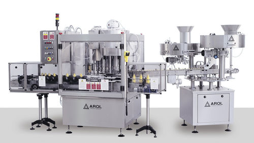 ロータリーキャップ締め機 - EURO VP - AROL Closure systems - 電磁式 / 自動 / 飲料用