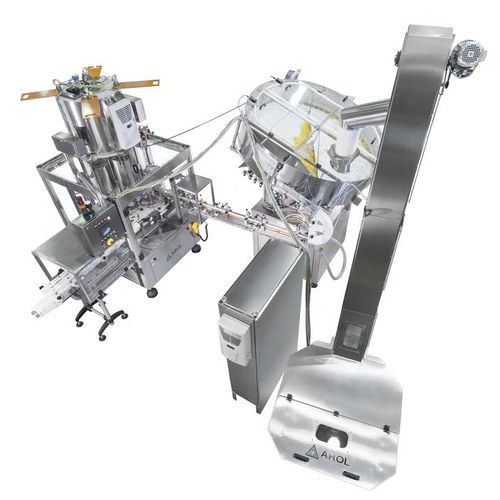ロータリーキャップ締め機 - EQUATORQUE VP - AROL Closure systems - 無菌 / 自動 / 縦型