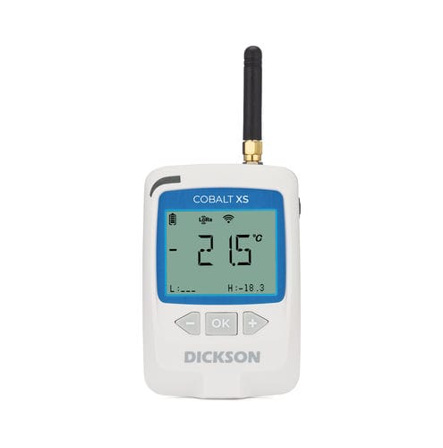 温度と湿度データロガー - Cobalt XS - Dickson - ワイヤレス / LoRaWAN / 液晶ディスプレイ