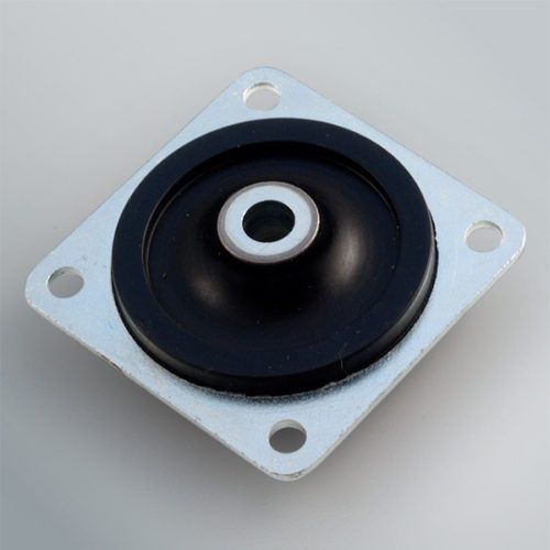 正方形防振マウント - PGM series - Vibrostop - ゴム製 / 造船産業用 / モバイル機器用