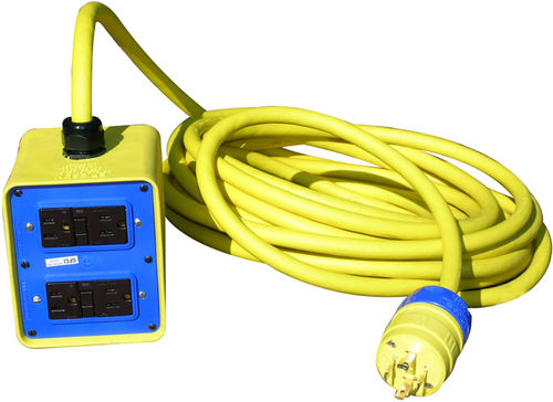 GFCI保護プラグ付き電源コード - 120 - 240 V, 20 - 30 A - Ericson