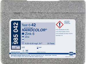 亜鉛分析器 -  NANOCOLOR® Zinc 6 - MACHEREY-NAGEL - イオン濃縮 / 携帯型 / 測光