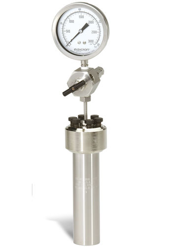 金属製タンク - Series 4750 General Purpose Vessels, 125-200 mL - Parr Instrument Company - 圧力 / 実験用 / 縦型