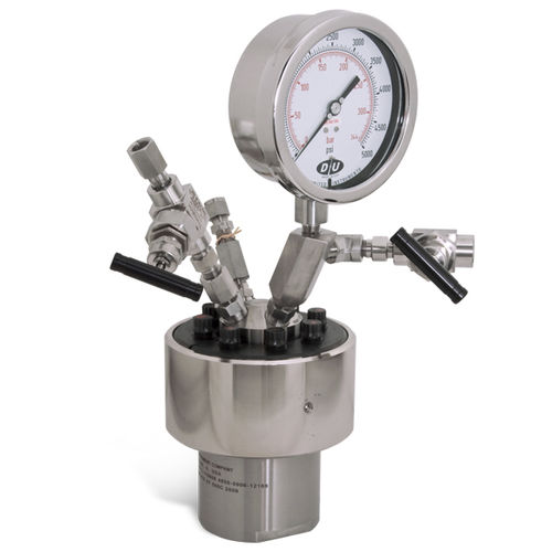 金属製タンク - Series 4650 High Pressure/High Temperature Vessels, 250-1000 - Parr Instrument Company - 実験用 / 高圧 / 縦型