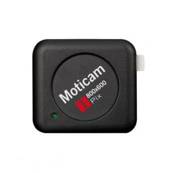 顕微鏡カメラ - 800 x 600 pix, 1/4" | Moticam 1 - Motic - 監視用 / モノクロ / CMOS