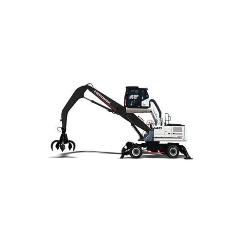 中型油圧ショベル - HMK 140 W MH - HIDROMEK co. - ホイール式 / ディーゼル