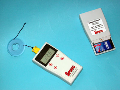 プローブ温度計 - CelsiMeter® KC-1000 - Spirig Ernest - デジタル / 携帯型 / 産業用