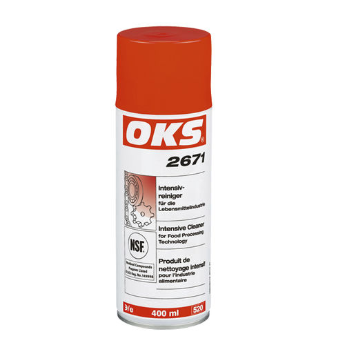 掃除用スプレー - 2671 - OKS Spezialschmierstoffe GmbH - プラスチック用 / 食品産業用 / 溶媒