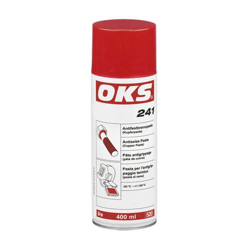 スプレー式ペースト - 241 - OKS Spezialschmierstoffe GmbH - 焼け付き防止 / 銅 / MoS2