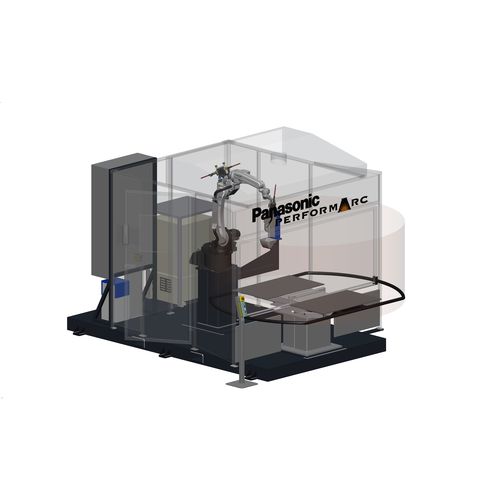 アーチ溶接用ロボットセル - PerfomArc MT series - Panasonic Robot & Welding system solutions