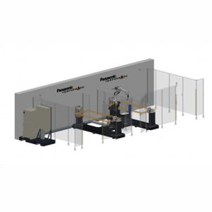 アーチ溶接用ロボットセル - PerformArc H-Frame series - Panasonic Robot & Welding system solutions - 複合工作機械用