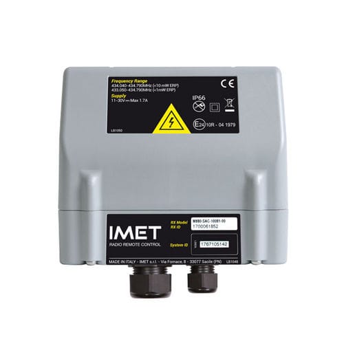 ラジオ受信機 - S DC - IMET Radio Remote Control - 無線リモコン用 / AC および DC用 / RS232