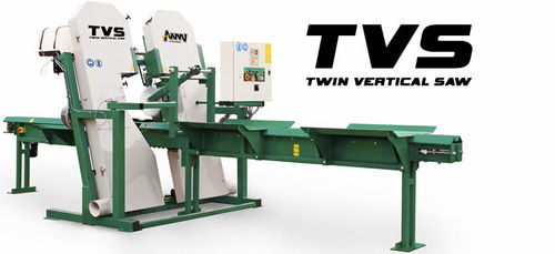 バンド鋸 - 184" | TVS - Wood-Mizer - 縦型 / 木材 / 自動