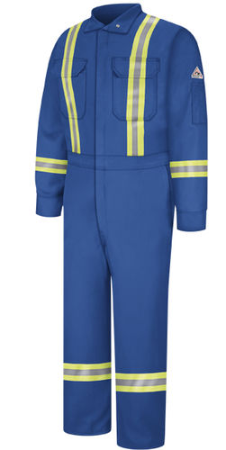 作業用つなぎ服 - 9 oz, NFPA2112 | EXCEL FR® COMFORTOUCH® - Bulwark - 耐火 / 高視認性 / コットン