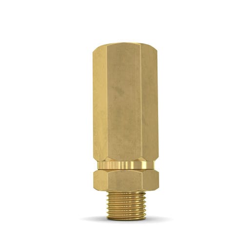 ガス用逆止弁 - NV654 - WITT-Gasetechnik - ねじ式 / 真ちゅう製 / コンパクト