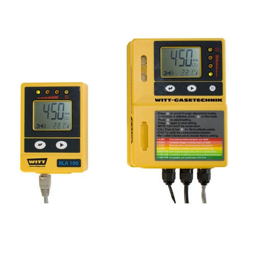 二酸化炭素 (CO2)監視システム - RLA 100 - WITT-Gasetechnik - 食品産業用 / 壁掛け式 / 連続