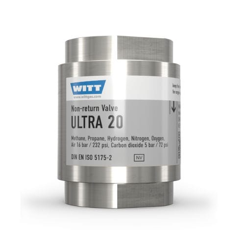 ガス用逆止弁 - ULTRA 20 - WITT-Gasetechnik - DIN / NPT / G