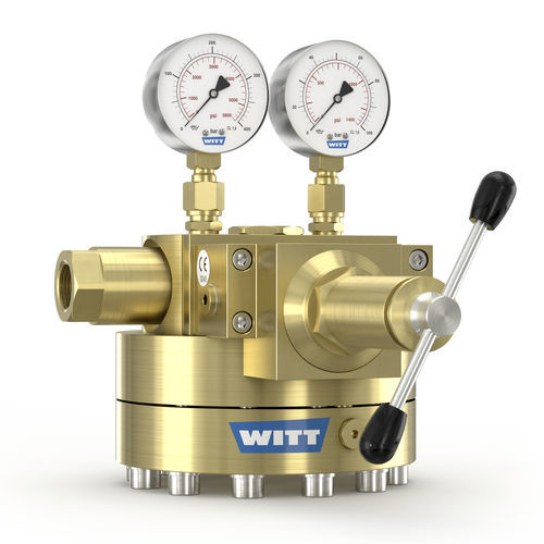ガス圧力調整器 - 737LE-HD/S - WITT-Gasetechnik - ドーム式 / 一段 / 真ちゅう製
