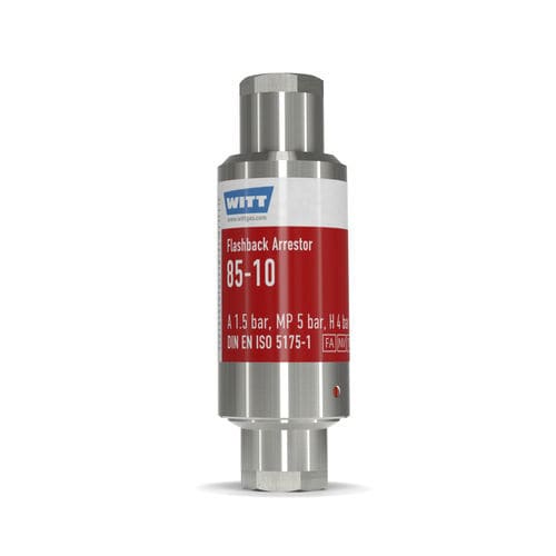 プロセス逆火防止装置 - RF85-10N-ES - WITT-Gasetechnik - 実験用 / 化学工業用 / ガラス産業用