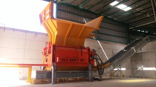 2 軸シュレッダー - XLF 4500 M - SID Société Industrielle de la Doux SA - 木材用 / 紙 / プラスチック