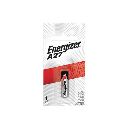 アルカリバッテリー - A27  - Energizer Holdings Inc. - 円筒 / 12ボルト