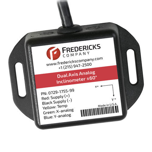 2軸傾斜計 - 0729-1755-99 - The Fredericks Company - アナログ / 電解 / 高精度