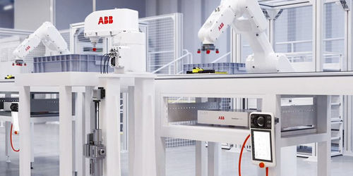タッチスクリーンロボット コントローラ - OmniCore - ABB Robotics