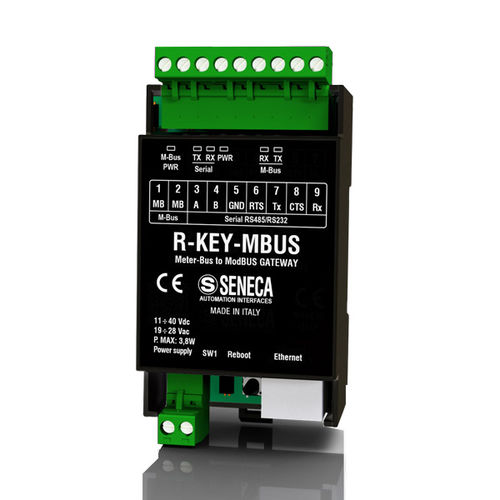 プロトコル変換器 - R-KEY-MBUS - SENECA | AUTOMATION INTERFACES - イーサネット / M-Bus / シリアル