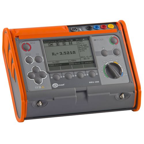 接地抵抗試験機 - MRU-200 - Sonel SA - 連続性 / 電動式 / 漏電