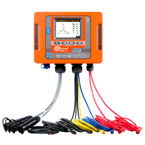 機械監視用分析器 - PQM-711 - Sonel SA - プロセス / 電気回路網用 / 発電所用