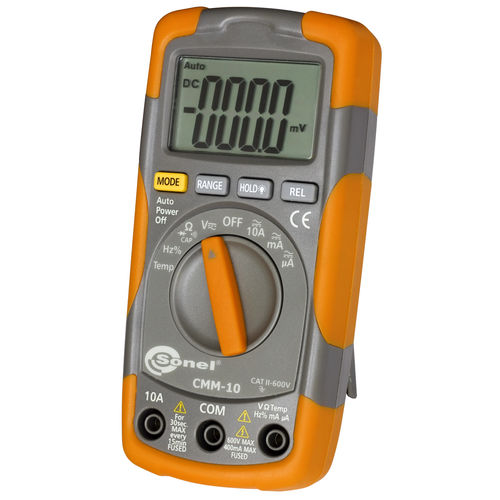 デジタルマルチメーター - CMM-10 - Sonel SA - 携帯型 / 600 V / 10 A