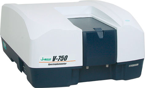 UV-Vis分光測色計 - V-750 UV-Vis - JASCO Europe - ダブルビームタイプ / 球状 / 透過