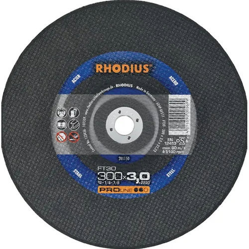 金属切断ディスク - FT30 - RHODIUS - 非鉄金属用 / スチール用 / 大径