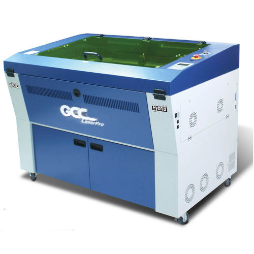 CO2 レーザー彫刻機 - Spirit GLS Hybrid - GCC - プラスチック / 金属 / 木材
