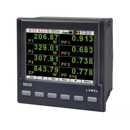 電気回路網用分析器 - ND30PNET - DITEL - 電圧 / 高調波 / カラー