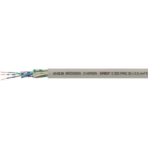 データ用電力ケーブル - SABIX® D 305 FRNC - SAB BROECKSKES GMBH & Co. KG - DIN / 絶縁 / 難燃性