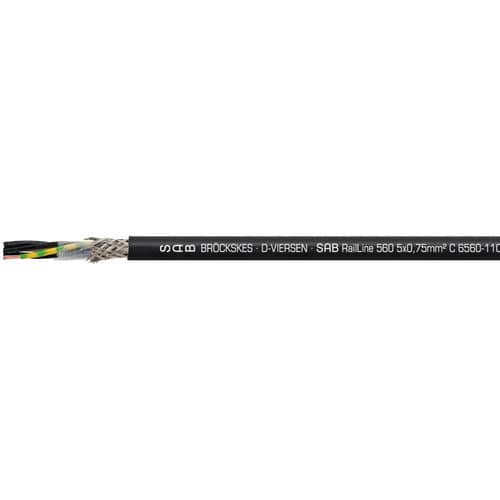 電力電力ケーブル - SAB RailLine 560 - SAB BROECKSKES GMBH & Co. KG - DIN / 絶縁 / 耐油性