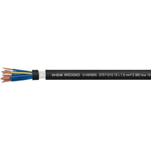 電力電力ケーブル - S 960  - SAB BROECKSKES GMBH & Co. KG - DIN / 絶縁 / 難燃性