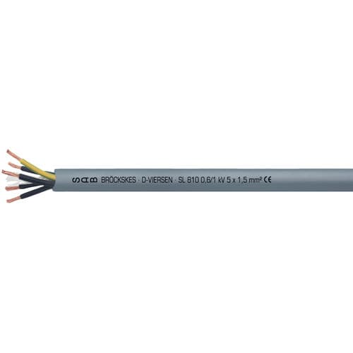 接続電力ケーブル - SL 810  - SAB BROECKSKES GMBH & Co. KG - 電力 / 絶縁 / 耐油性