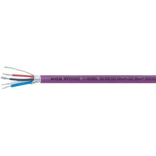 DeviceNet電力ケーブル - DN 650 - SAB BROECKSKES GMBH & Co. KG - データ用 / DIN / 絶縁
