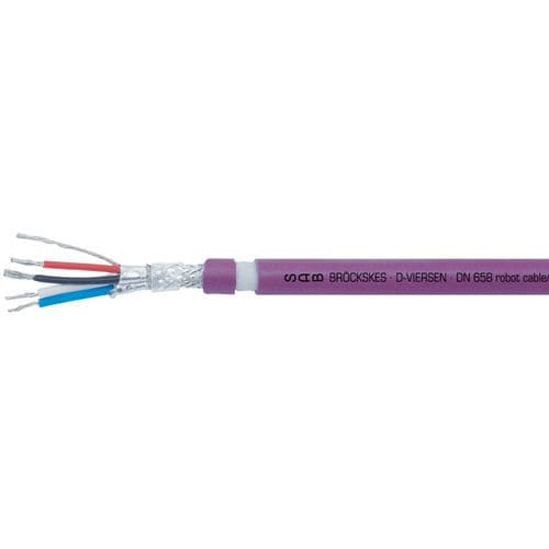 DeviceNet電力ケーブル - DN 658 - SAB BROECKSKES GMBH & Co. KG - 電力 / 絶縁 / 銅製パネル付
