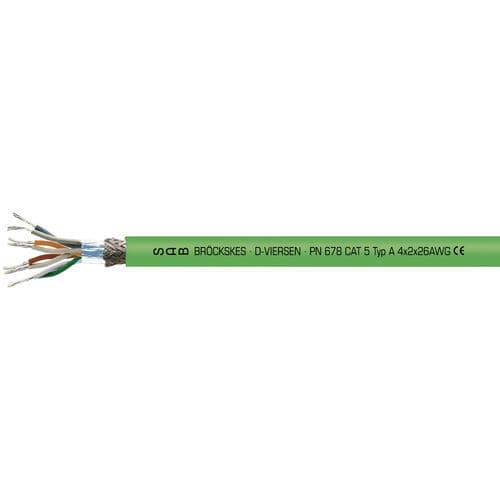 イーサネット電力ケーブル - PN 678 - SAB BROECKSKES GMBH & Co. KG - データ用 / RJ45 / 絶縁