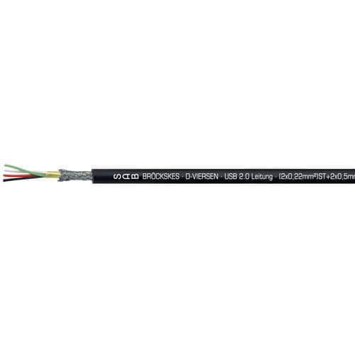 USB 2.0電力ケーブル - 06010222 - SAB BROECKSKES GMBH & Co. KG - データ用 / 絶縁 / 耐油性