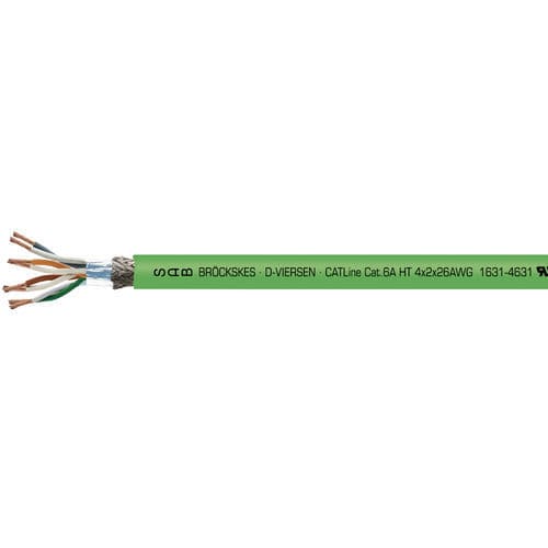 CAT 6a電力ケーブル - 16314631 - SAB BROECKSKES GMBH & Co. KG - データ用 / ギガビットイーサネット / RJ45