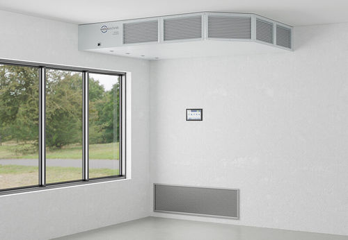 片流れ換気ユニット - Vindur® LayVent - Weiss Technik - フィルタ一体型