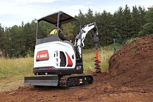 小型油圧ショベル - E17 - BOBCAT - クローラー式 / Tier 4 - intermediate / 建設現場用