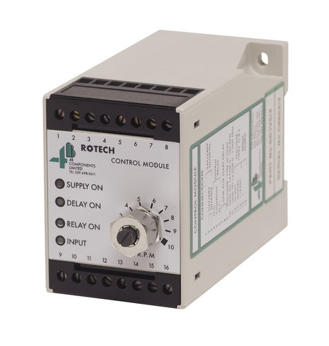速度制御継電器 - AUE400 & SR4000 series - 4B Braime Components - DINレール / 調節可能 / プログラム可能