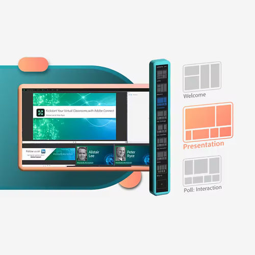 品質ソフトウェア - Adobe Connect  - ADOBE - デザイン / 制御 / 実習用
