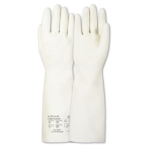 研究所用手袋 - Cama Clean 708 - Kächele Cama Latex - 化学工業用 / 化学防護 / ラテックス製